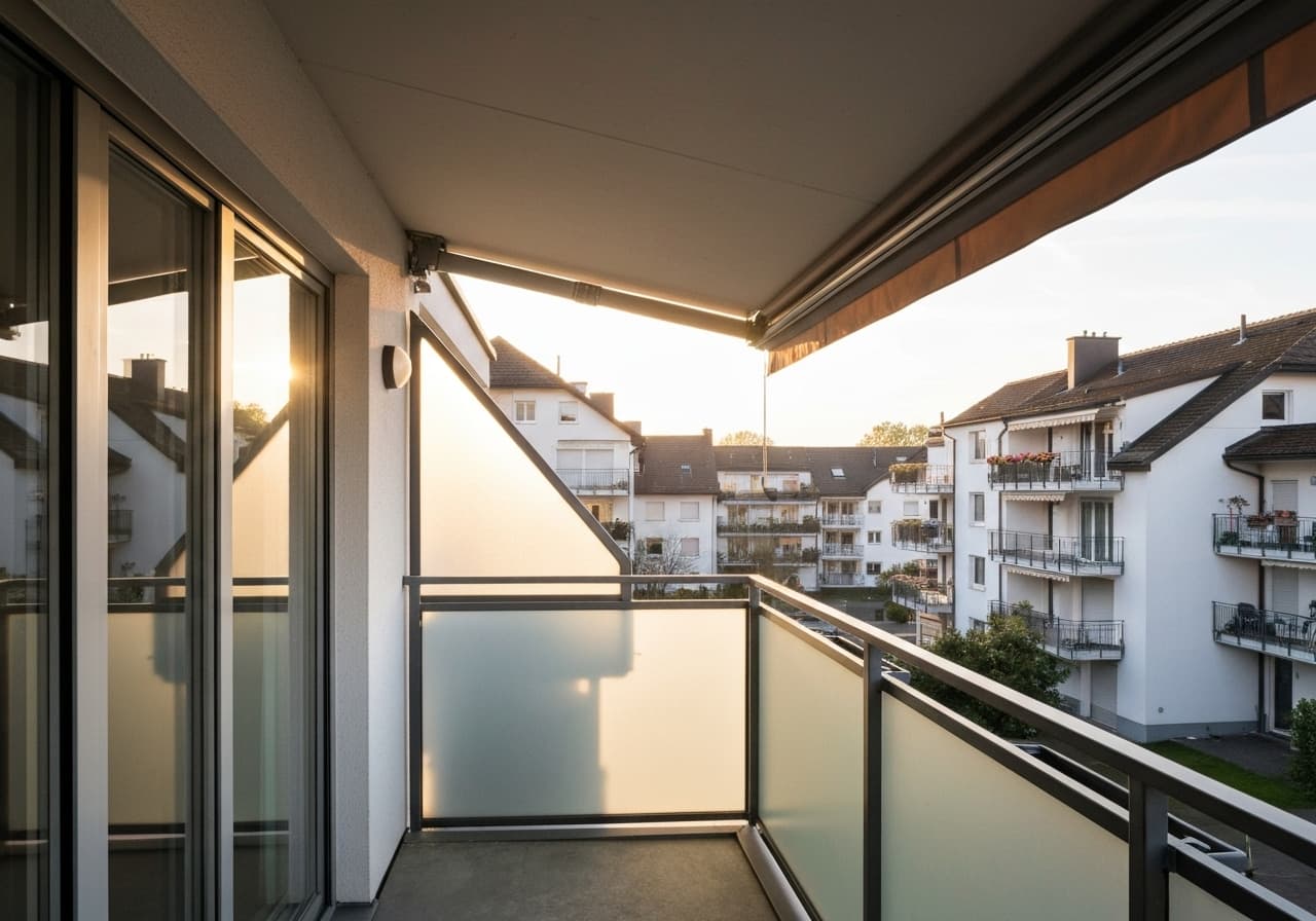 3 Stores Anti-Chaleur pour Balcon en PPE au Frais à Lausanne